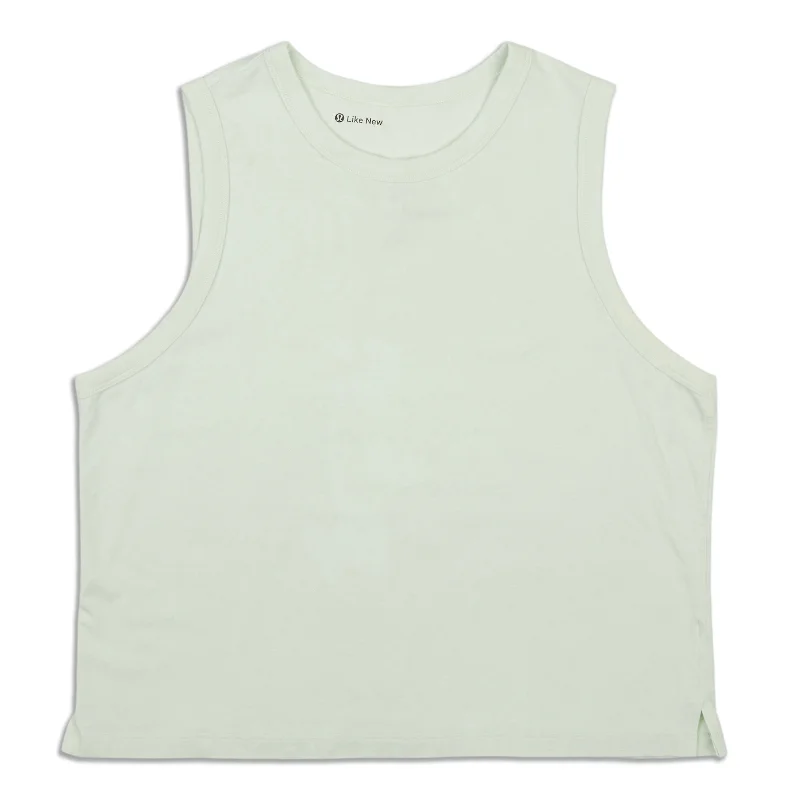 Classic-Fit -Blend Tank Top - Resale