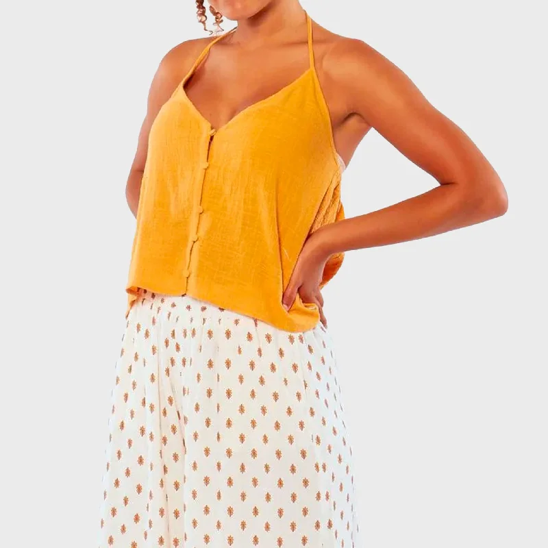 Sisstrevolution CYD Woven Tank Top - Sunny